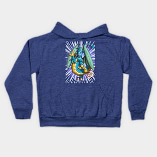 Farting dragon Kids Hoodie